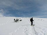 Salita con ciaspole al Rif. Magnolini (1612 m.) e al Monte Alto (1723 m.) dalla Malga alta di Pora il 7 marzo 09 - FOTOGALLERY